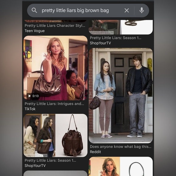 Big brown slouchy Elegant Leather Handbag y2k shoulder bag croc embossed purse - Picture 4 of 16